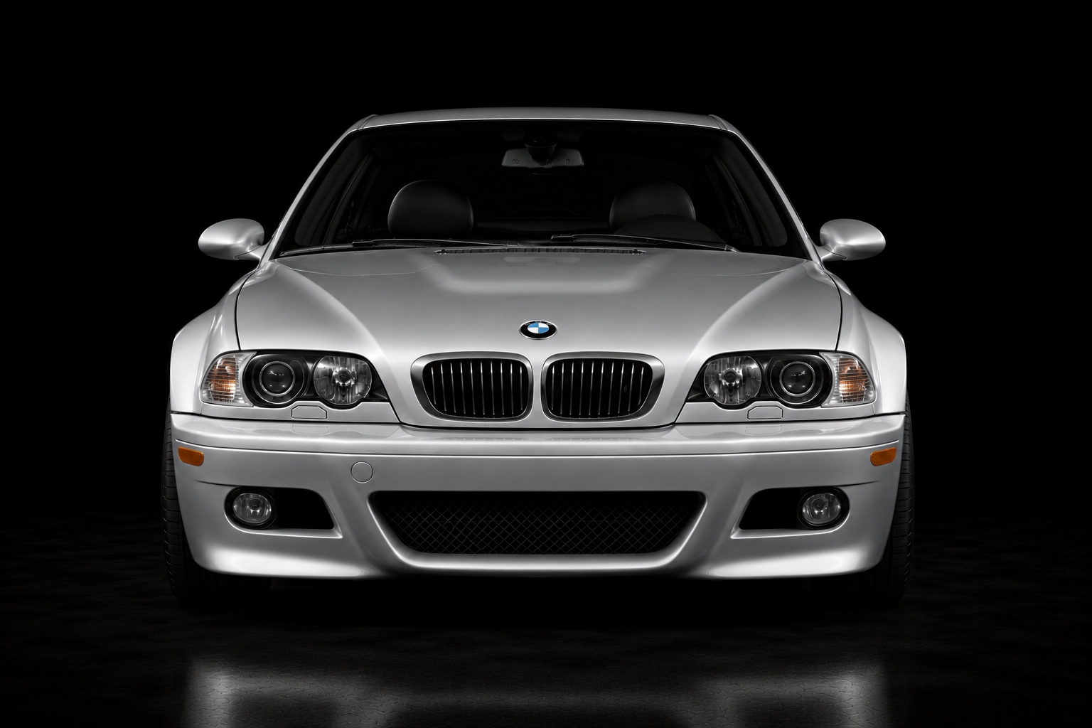 2002 BMW E46 M3 in Titanium Silver